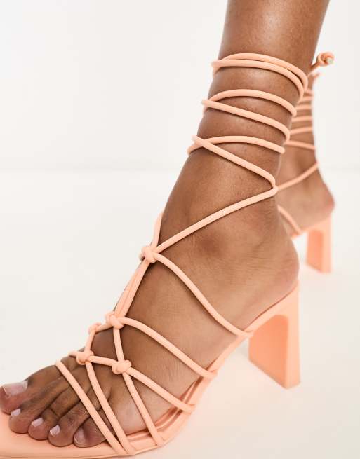 Nude 2 hot sale strap heels