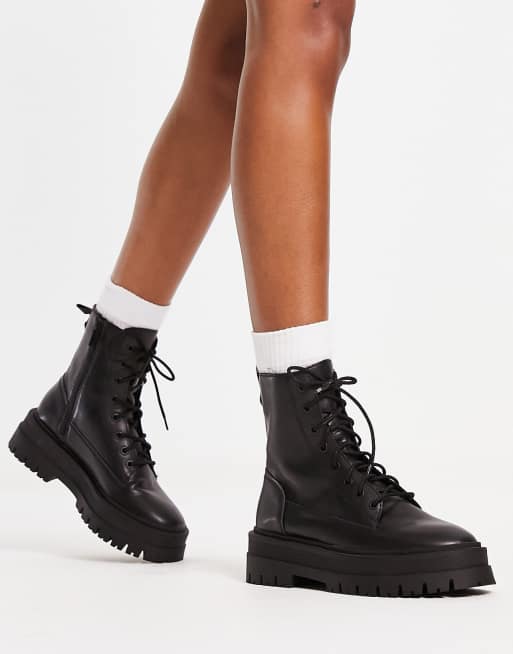 Asos flat clearance ankle boots