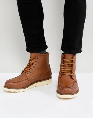 boots beige stradivarius