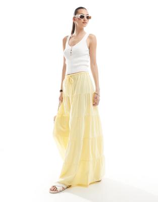 Stradivarius Light Knit Button Detail Tank Top In White