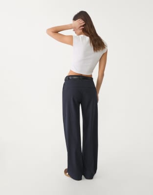 Stradivarius Linen Blend Pants