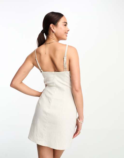Cami overall mini dress hotsell