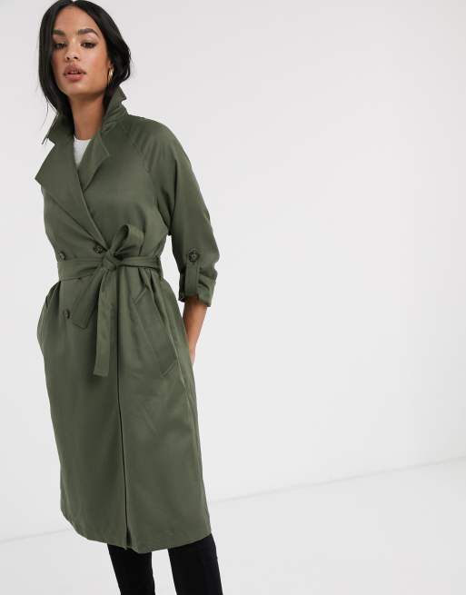 Flowy store trench coat