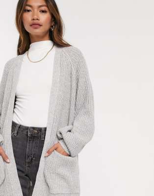 stradivarius long cardigan