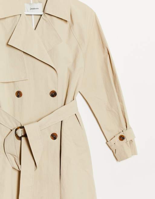 Asos camel shop trench coat