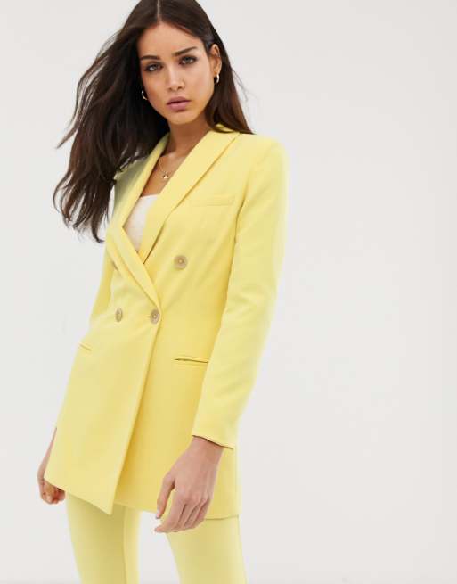 Stradivarius 2025 yellow coat