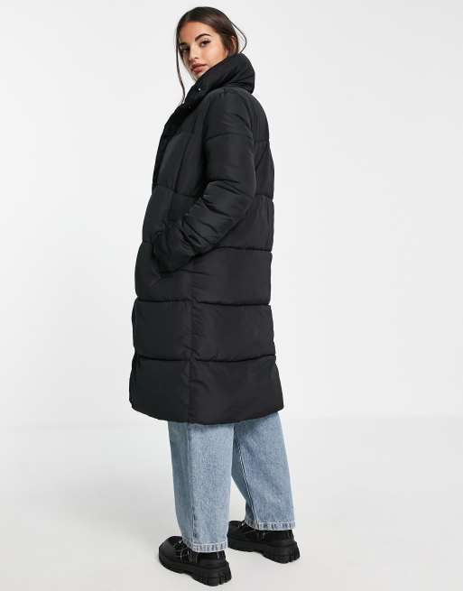 Stradivarius longline hot sale puffer jacket