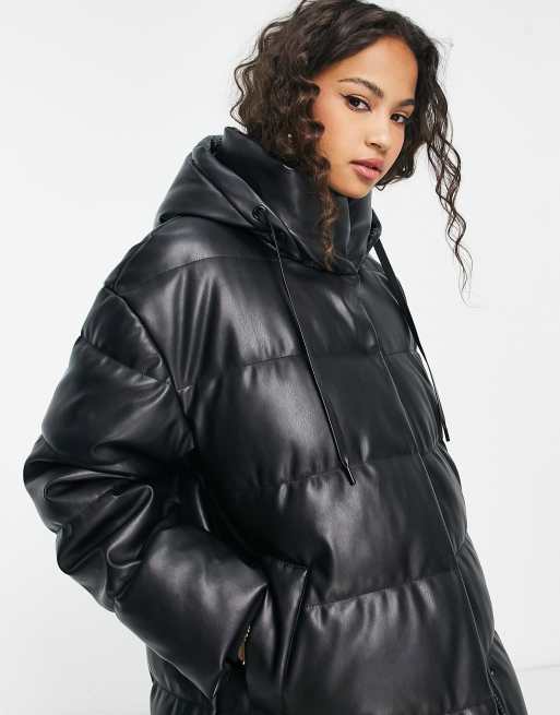 Stradivarius longline puffer clearance jacket