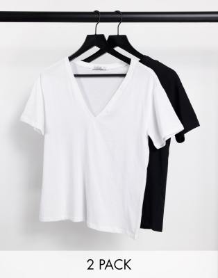 Lot De 2 T-shirts Manches Longues Femme | Col Rond - Coupe Slim | Basique Thermique élégant - 9