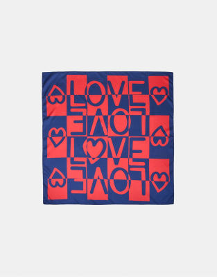 Stradivarius - Love - Foulard - Rouge