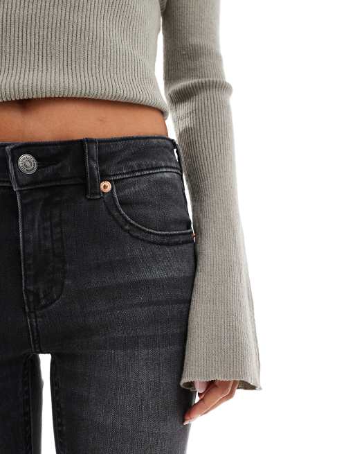Cropped flare jeans stradivarius shop
