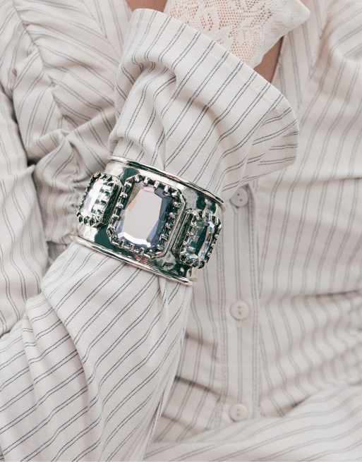 Stradivarius manchette bijou grise, 3 de 4