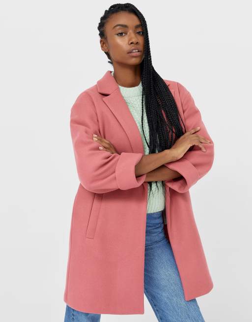 Manteau rose asos hot sale