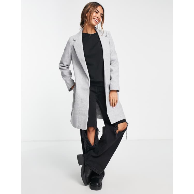 Manteau stradivarius gris hotsell
