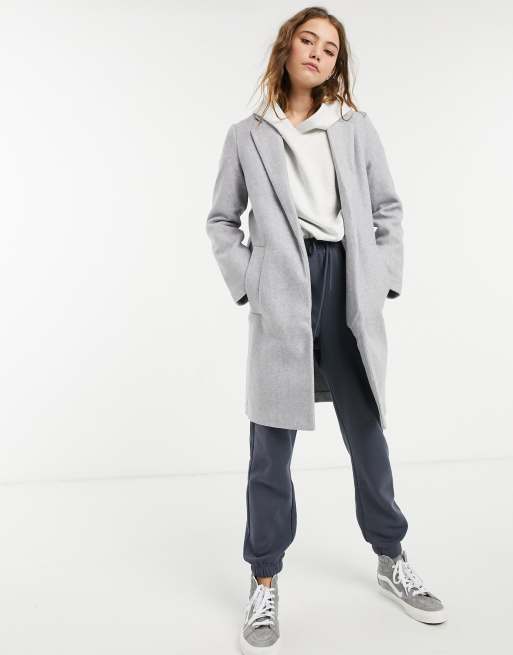 Manteau best sale stradivarius gris