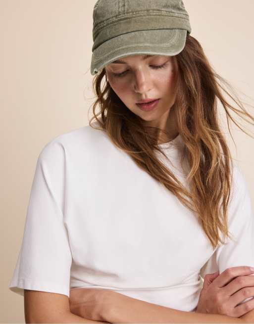 Stradivarius Matrosenmütze in Khaki, 3 von 4