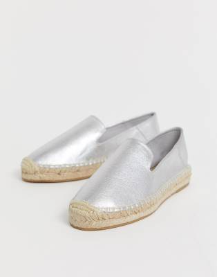metallic espadrilles