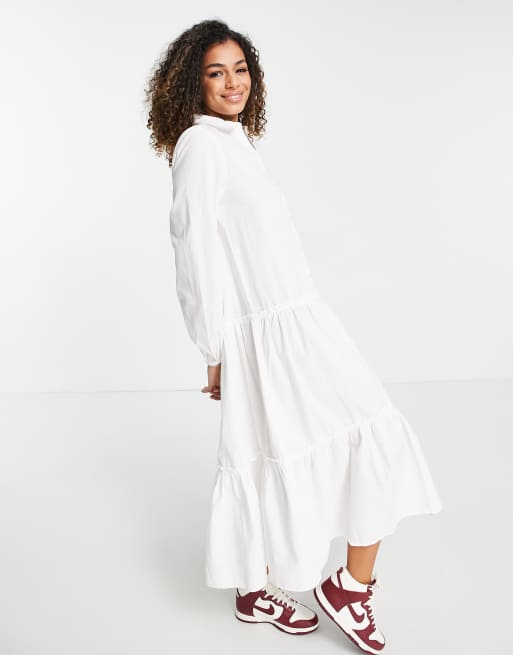 stradivarius white shirt