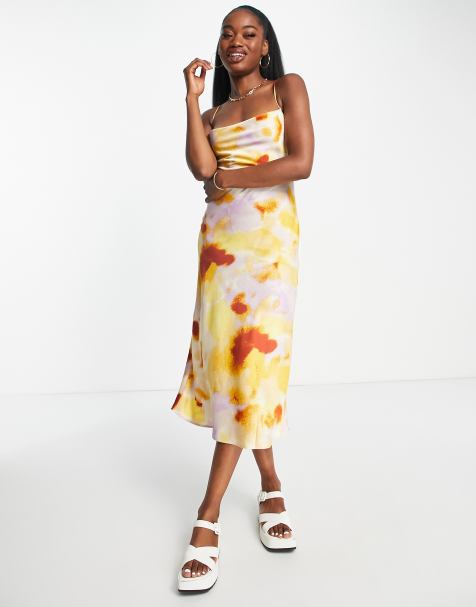 Satin kleid outlet asos