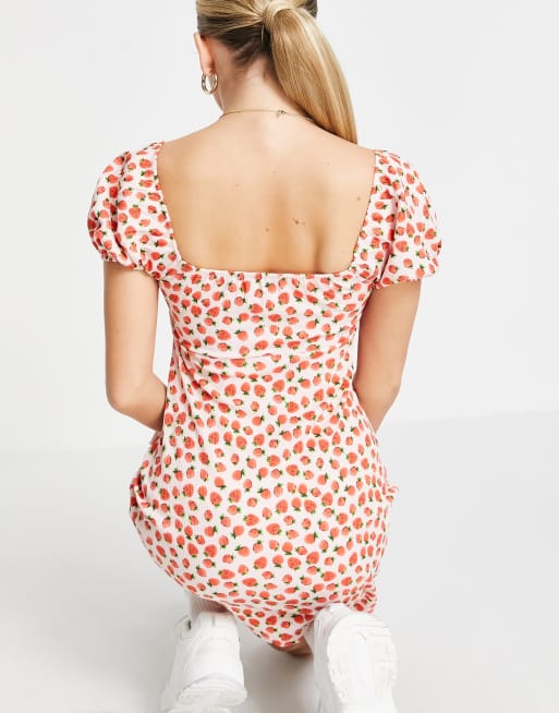 Asos hotsell strawberry dress