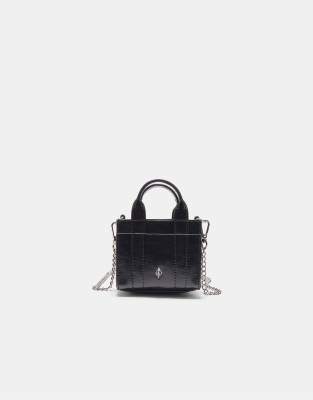 Stradivarius - Mini cabas - Noir