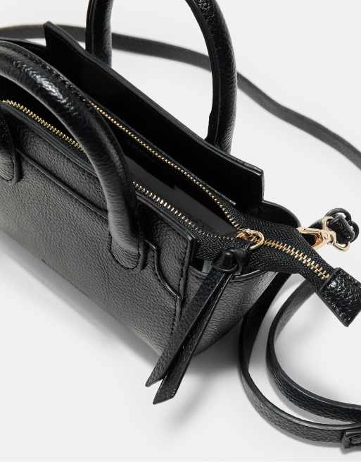Stradivarius Mini crossbody bag in black, 5 of 5