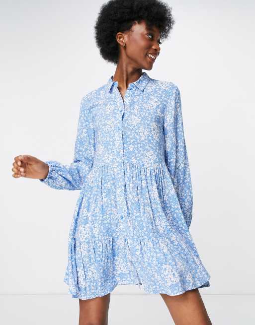 Shirt clearance dress stradivarius