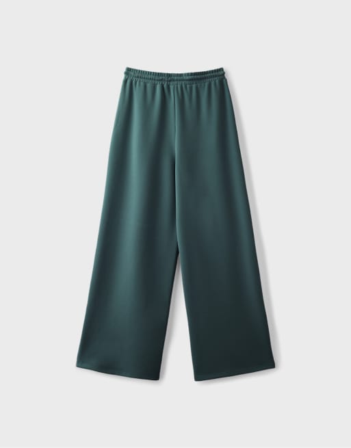 Stradivarius mjuka palazzobyxor i khaki, 6 av 6