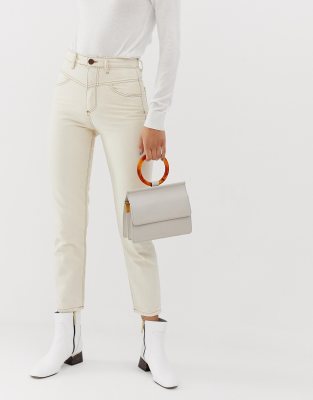 asos stradivarius mom jeans