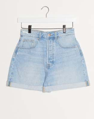 stradivarius mom shorts