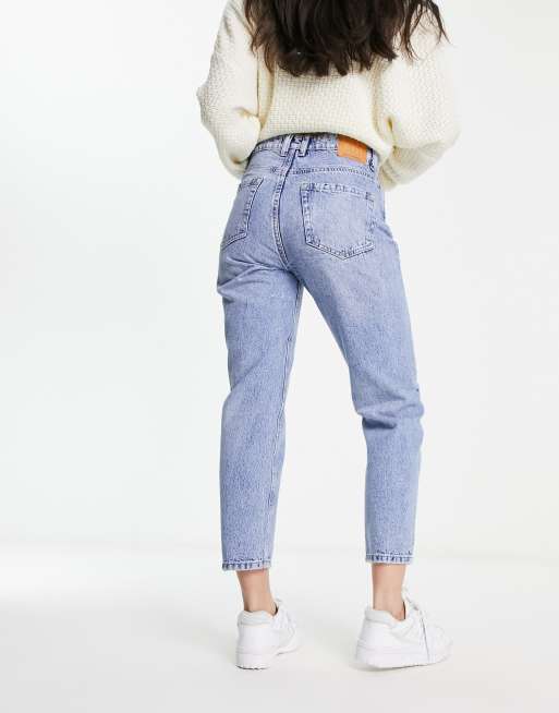 Stradivarius mom jeans store