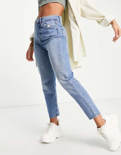 Stradivarius mom store fit jean