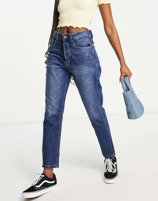 mom vintage jeans in dark wash | ASOS