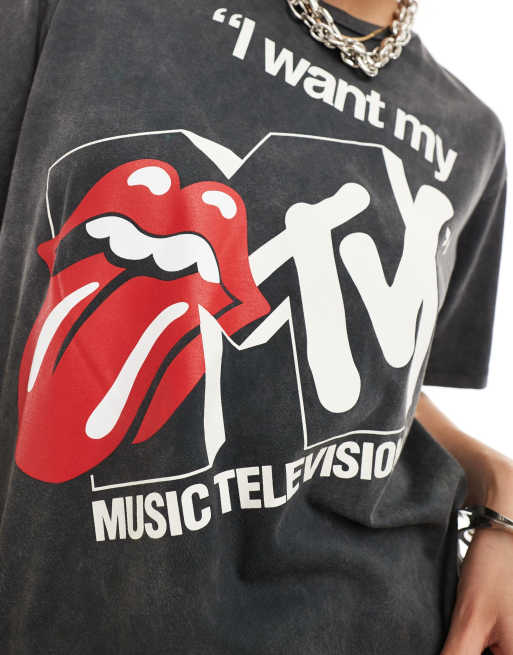 Mtv t shirt topshop store