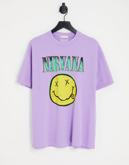 purple graphic shirt