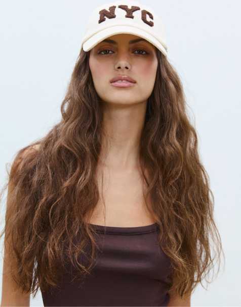 Stradivarius – NYC – Kappe in Ecru - view 1