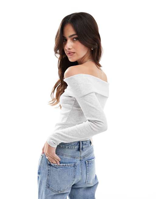 トップス andequal volume off shoulder blouse EasyGala Womens Off Shoulder Tops Summer Asymmetrical Shirts