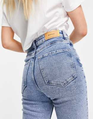 petite slim fit mom jeans