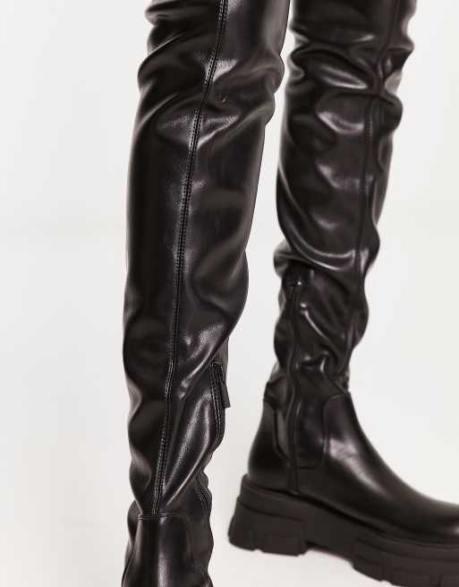 Mens over clearance the knee boots