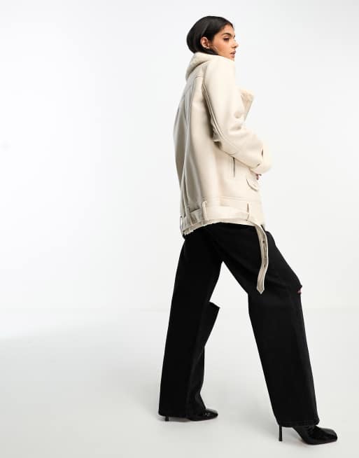 asos double faced jacket
