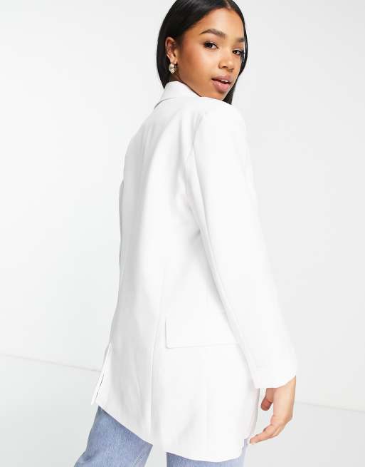 White hotsell blazer asos