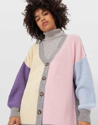 stradivarius pastel cardigan