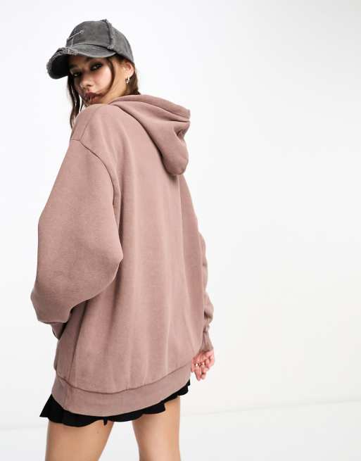 Chocolate best sale oversized hoodie