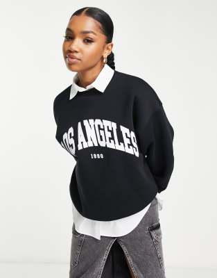 Stradivarius best sale oversized sweatshirt