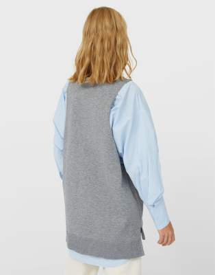 stradivarius knit vest