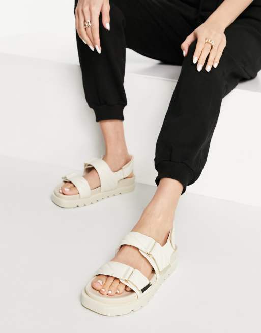 Asos best sale cream sandals