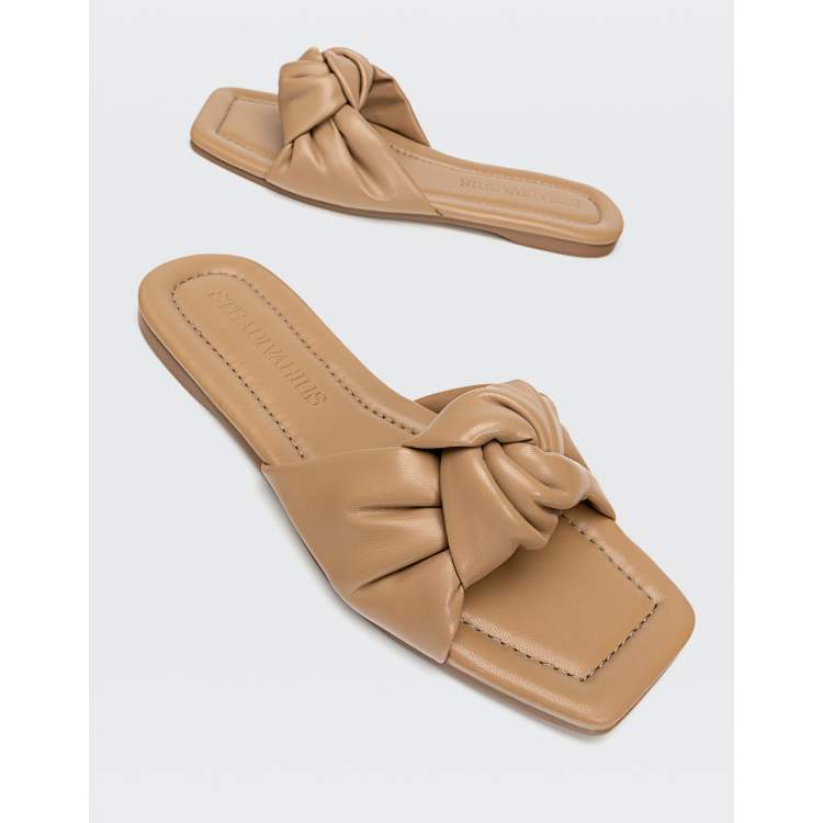 Mango knot flat sandal new arrivals