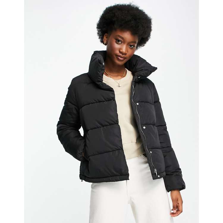 Stradivarius long puffer coat online