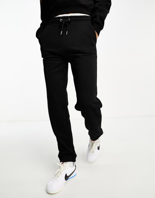 Pantalon De Jogging Noir Basique. Pantalons