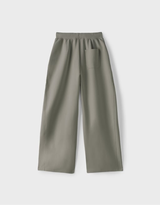 Stradivarius pantalon de jogging large marron, 7 de 7
